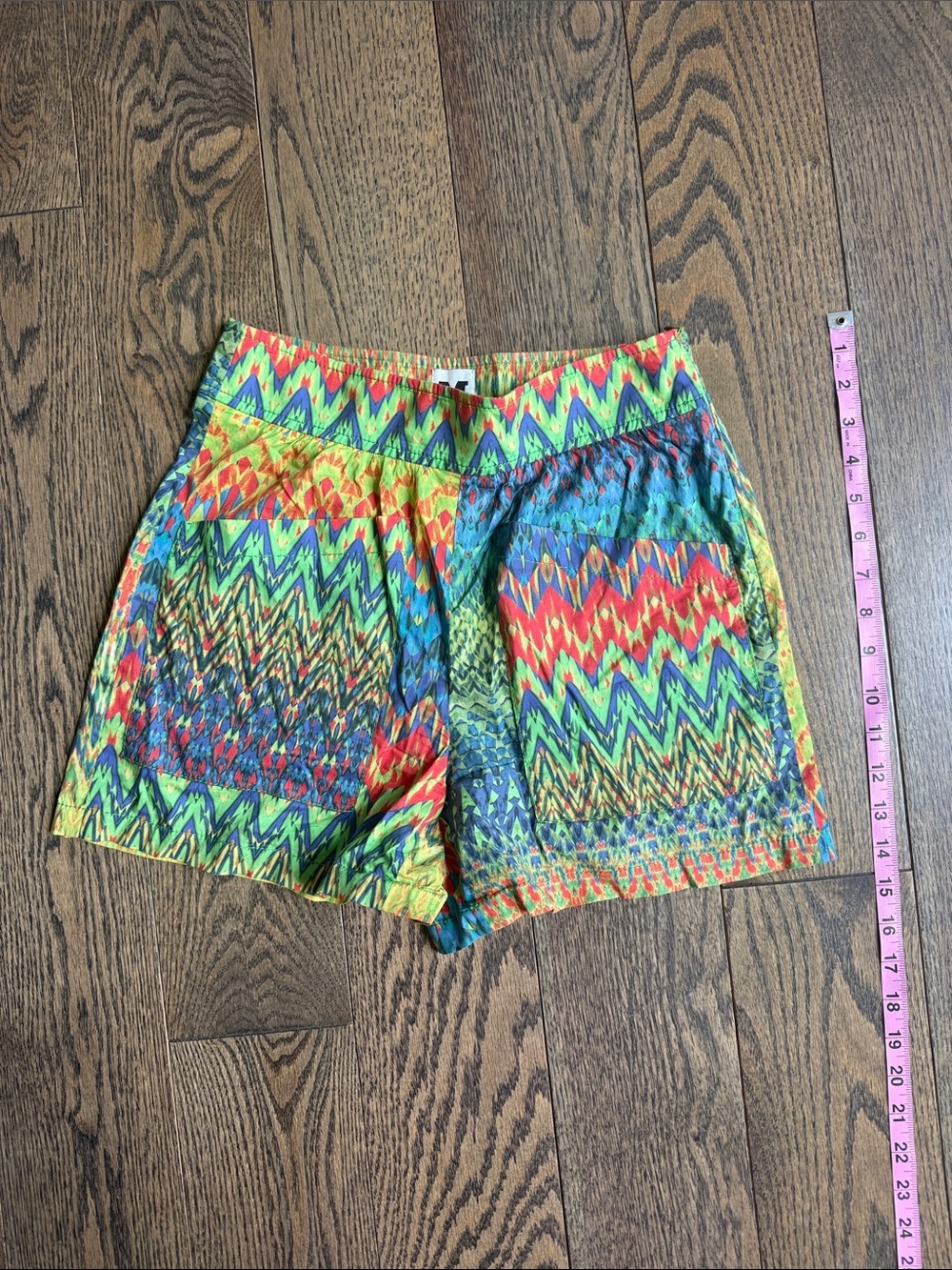 Missoni Multicolor Chevron-Pattern Athletic Shorts size 2 / xs / 38 europe